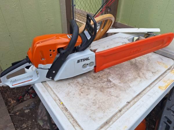 Sthl chainsaw used once.jpg