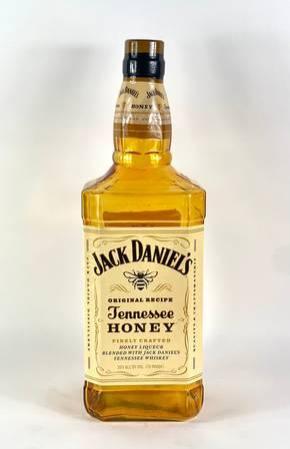 Jack Daniels Honey 19” Tall Large Bar Display Empty Glass Bottle.jpg
