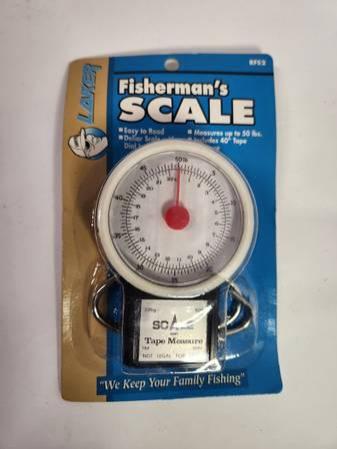 Vintage Laker Fisherman's Scale up to 50 Lbs + 40